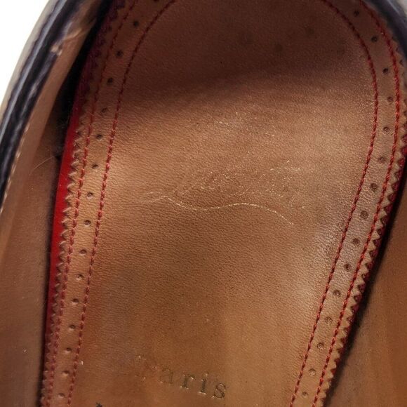 Christian Louboutin Greggo Oxford Lace Up Dress Shoes 40.5 7.5 Flat Calf Leather main image 14